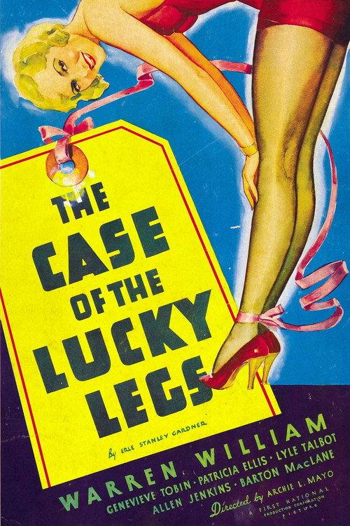 The Case of the Lucky Legs 1935 official movie poster
