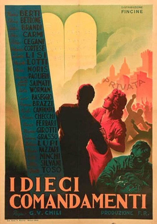 I dieci comandamenti 1945 official movie poster