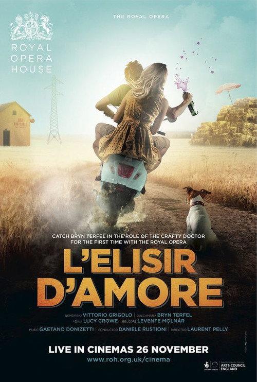 Royal Opera House: L'Elisir d'Amore 2014 official movie poster