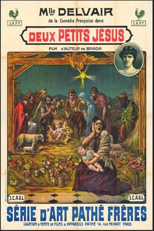 Two Little Jesus' 1910 official movie poster