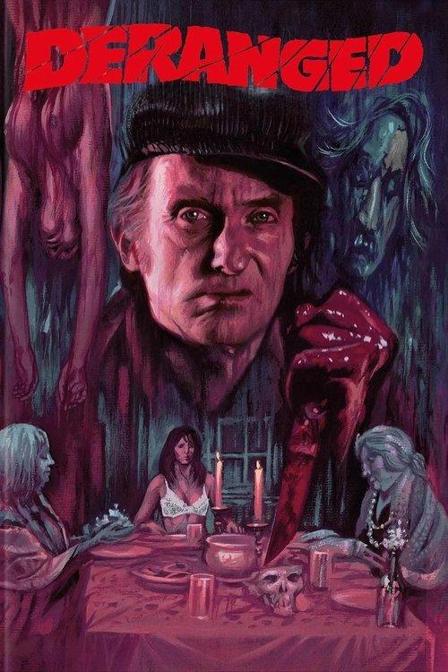 Deranged 1974 official movie poster
