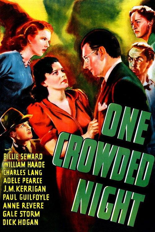 One Crowded Night 1940 official movie poster
