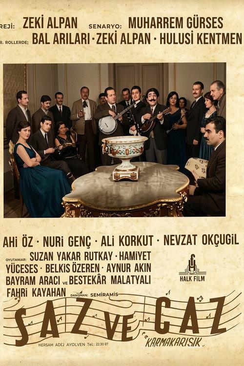 Saz ve Caz 1952 official movie poster