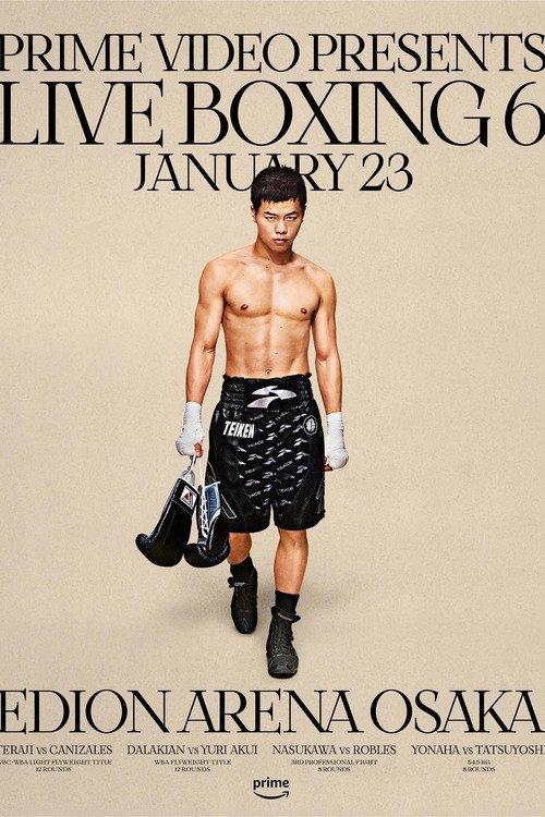 Kenshiro Teraji vs. Carlos Canizales 2024 official movie poster