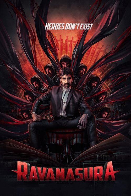 Ravanasura 2023 official movie poster