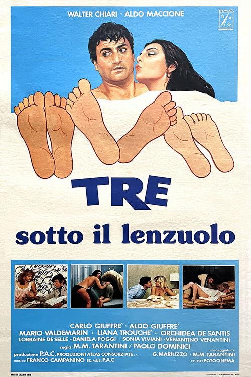 Three Under the Sheets 1979 official movie poster