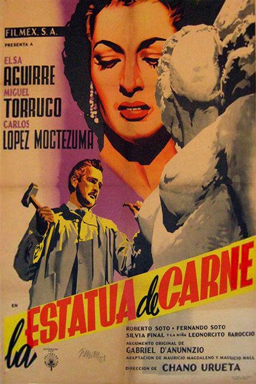 La estatua de carne 1951 official movie poster