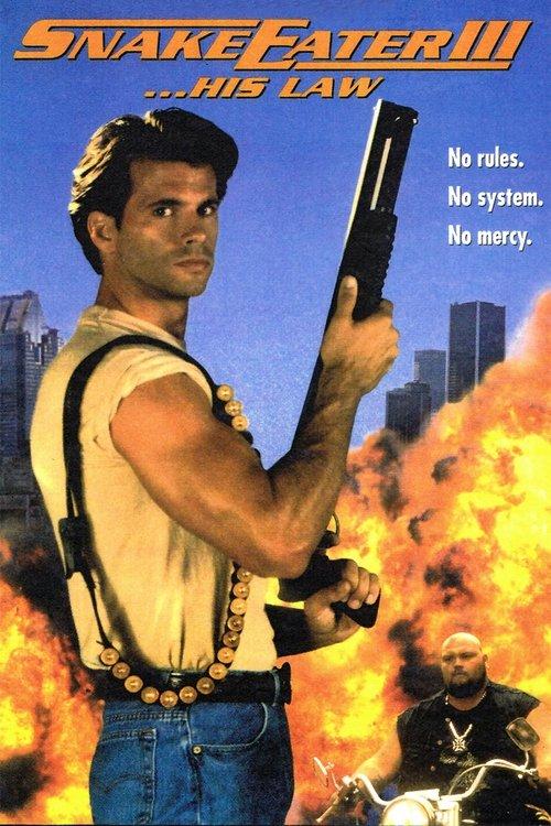Snake Eater III: His Law 1992 official movie poster