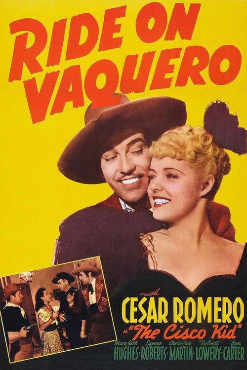Ride on Vaquero 1941 official movie poster