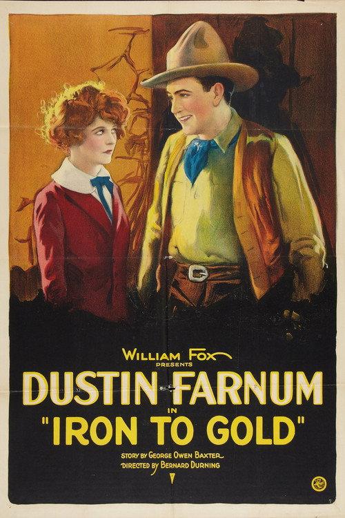 Iron to Gold 1922 official movie poster