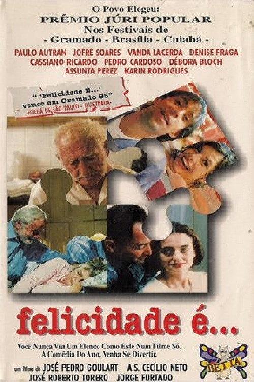 Felicidade É... 1995 official movie poster