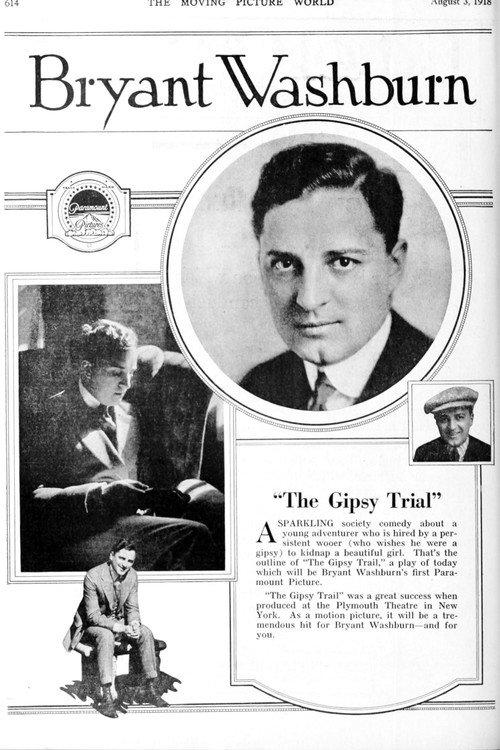 The Gypsy Trail 1918 official movie poster