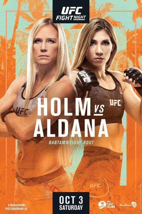 UFC on ESPN 16: Holm vs. Aldana 2020 official movie poster