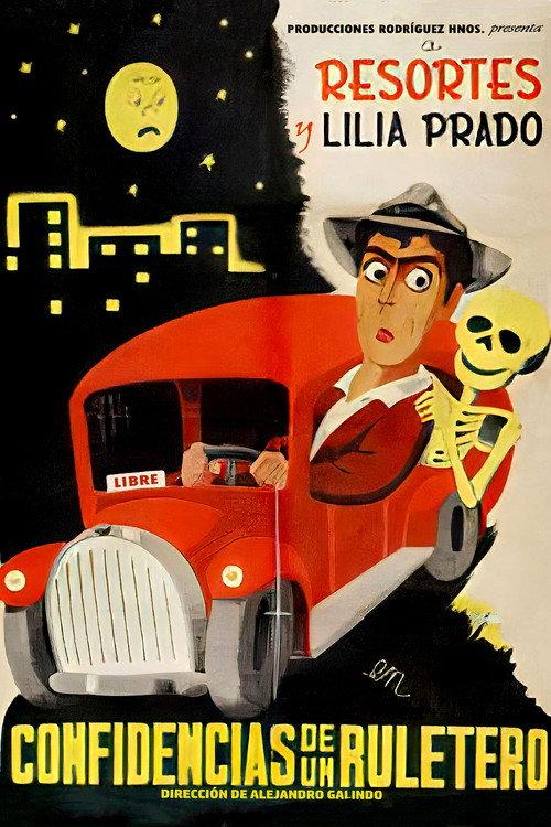 Confidencias de un ruletero 1949 official movie poster