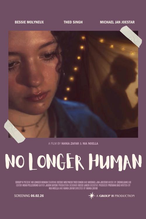 No Longer Human 2026 official movie poster