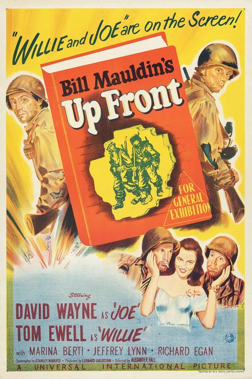 Up Front 1951 official movie poster