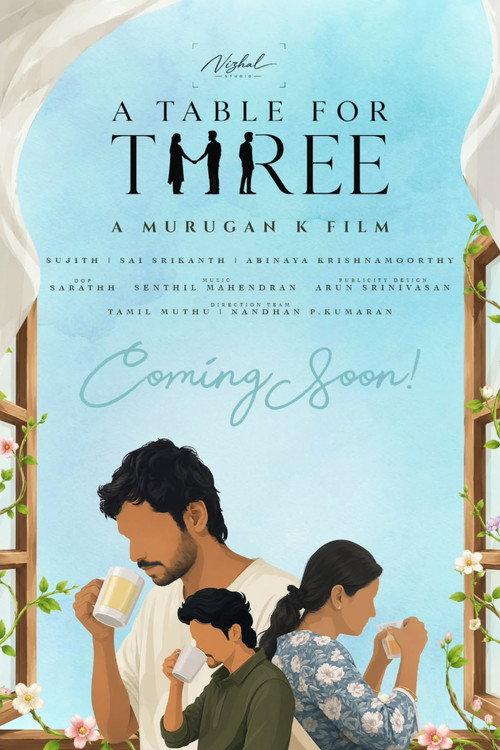 A Table for three 2026 official movie poster