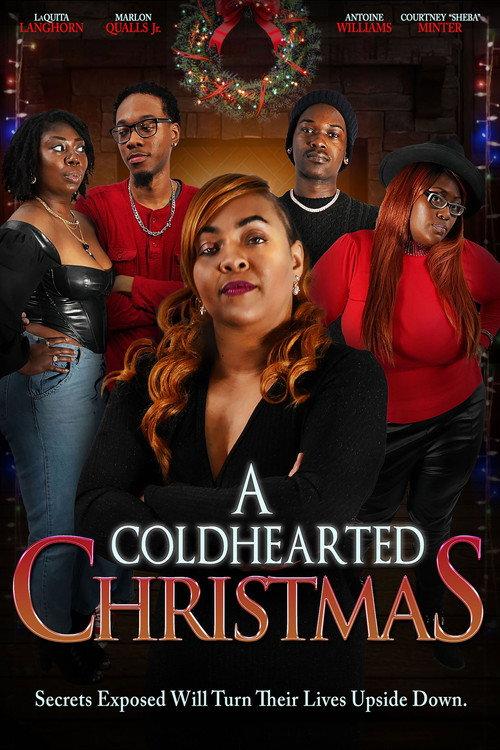 A Coldhearted Christmas 2023 official movie poster