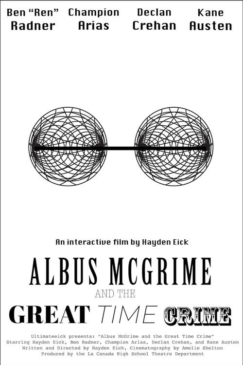 Albus McGrime and the Great Time Crime 2022 official movie poster
