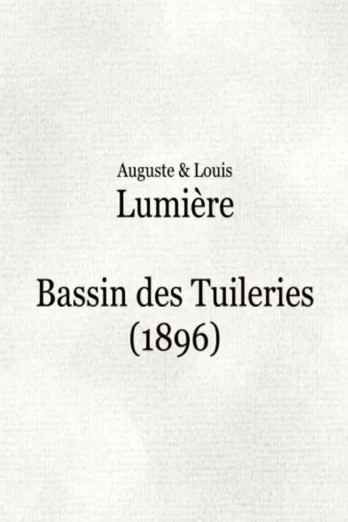 Bassin des Tuileries 1896 official movie poster