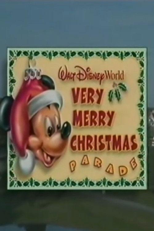 Walt Disney World Very Merry Christmas Parade 1998 official movie poster