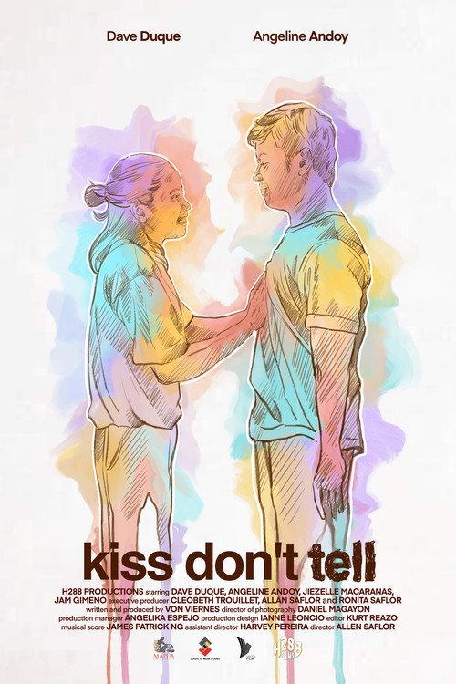 Kiss Don't Tell 2022 official movie poster