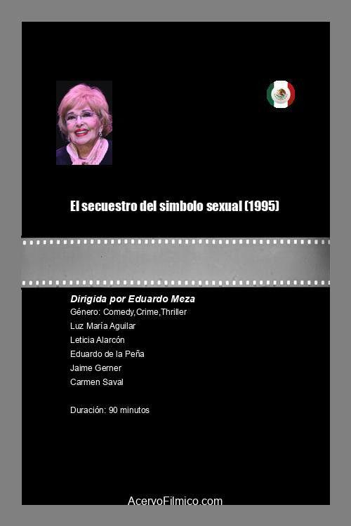 El secuestro del simbolo sexual 1995 official movie poster