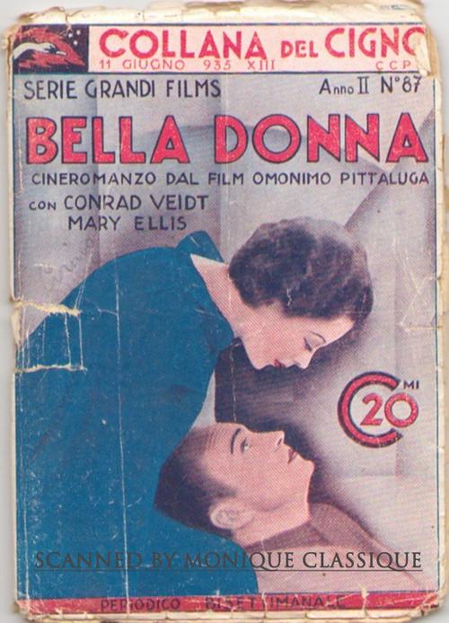 Bella Donna 1934 official movie poster