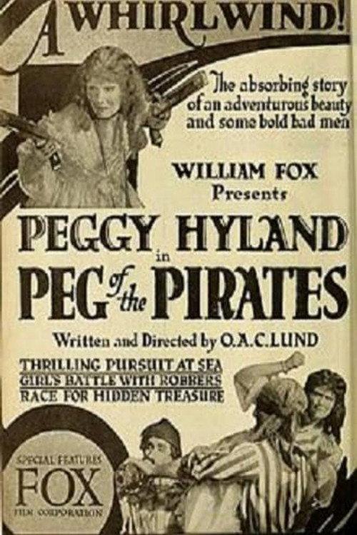 Peg of the Pirates 1918 official movie poster