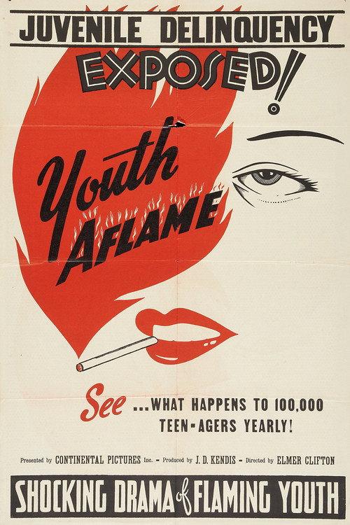 Youth Aflame 1944 official movie poster