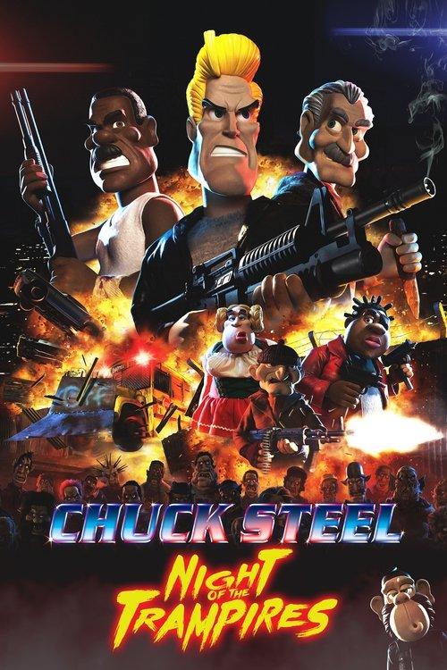 Chuck Steel: Night of the Trampires 2018 official movie poster