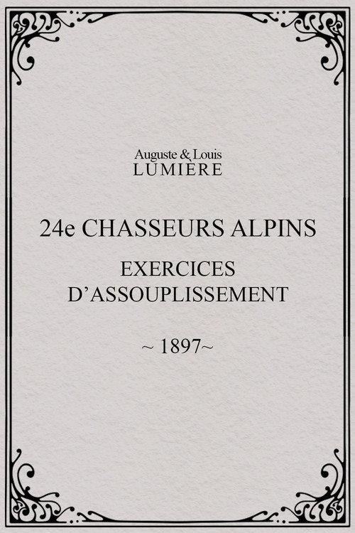 24th Chasseurs Alpins: Flexibility Exercises 1897 official movie poster