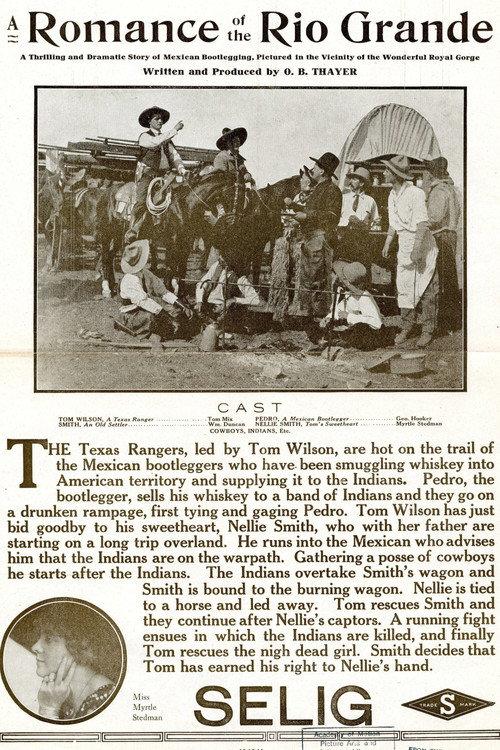 A Romance of the Rio Grande 1911 official movie poster