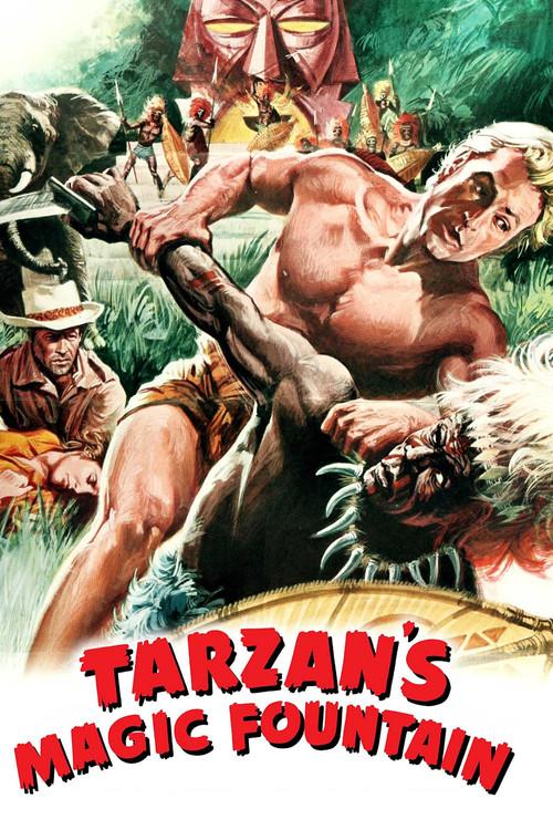 Tarzan's Magic Fountain 1949 official movie poster
