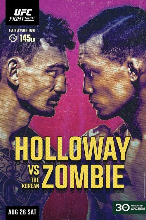 UFC Fight Night 225: Holloway vs. The Korean Zombie 2023 official movie poster
