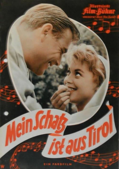 Mein Schatz ist aus Tirol 1958 official movie poster
