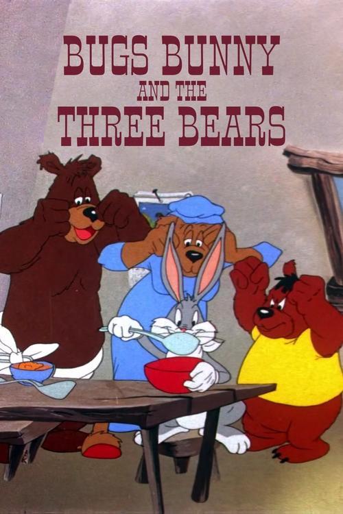 Bugs Bunny and the Three Bears 1944 official movie poster