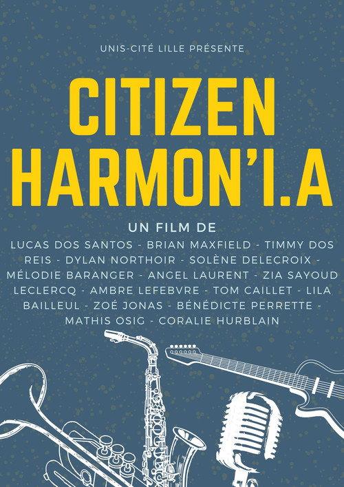 Citizen Harmon'I.A 2024 official movie poster