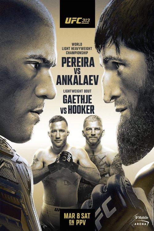 UFC 313: Pereira vs. Ankalaev 2025 official movie poster