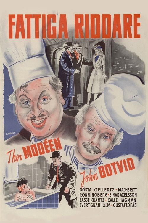 Fattiga riddare 1944 official movie poster