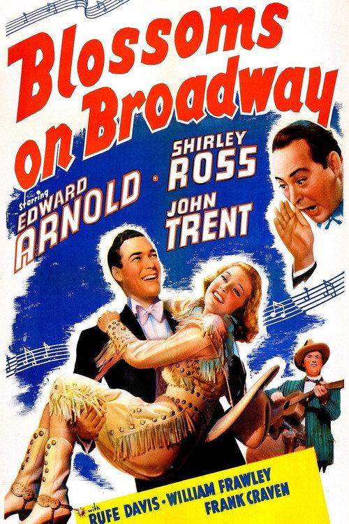 Blossoms On Broadway 1937 official movie poster