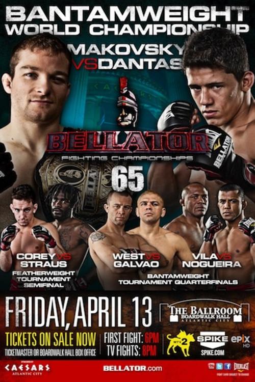 Bellator 65 2012 official movie poster