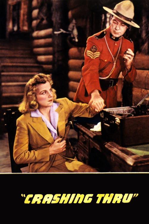 Crashing Thru 1939 official movie poster