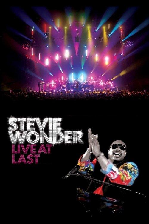 Stevie Wonder: Live at Last 2009 official movie poster