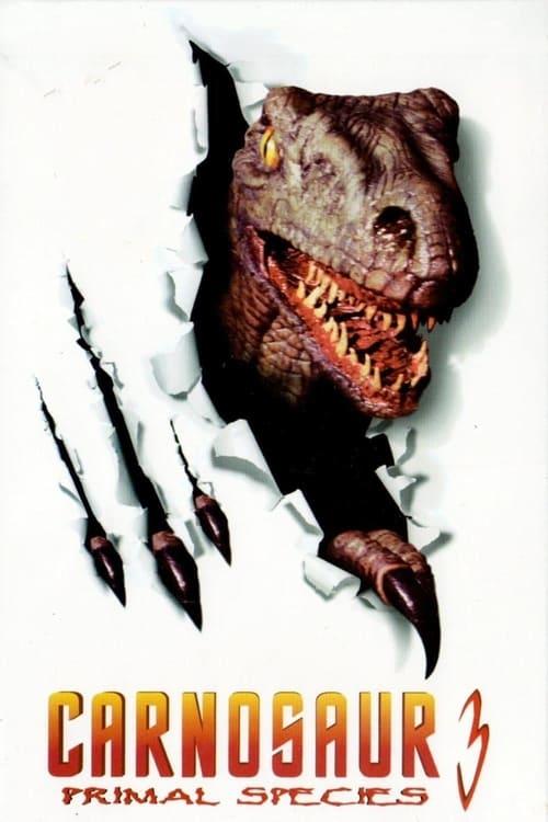 Carnosaur 3: Primal Species 1996 official movie poster