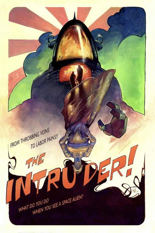 The Intruder! 2011 official movie poster