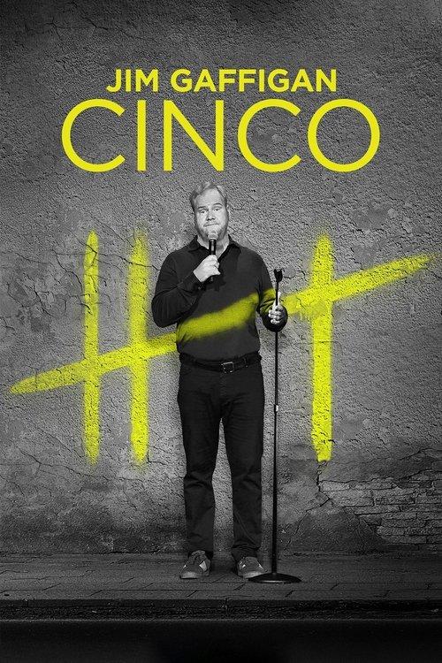 Jim Gaffigan: Cinco 2017 official movie poster