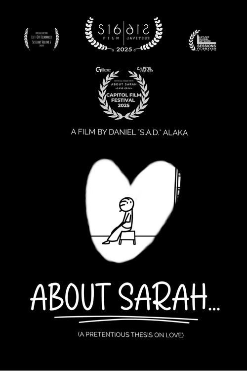 About Sarah 2025 official movie poster