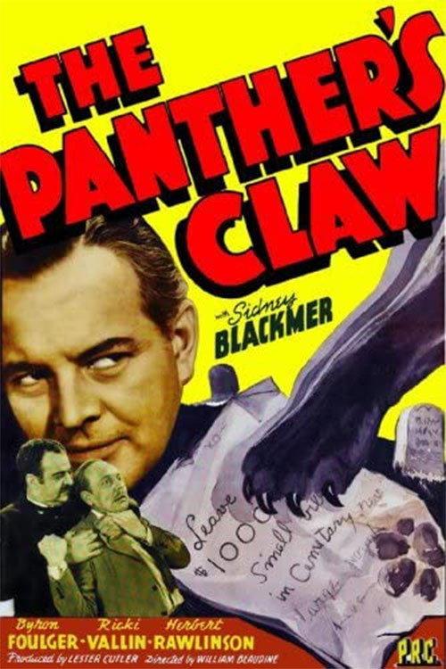 The Panther's Claw 1942 official movie poster