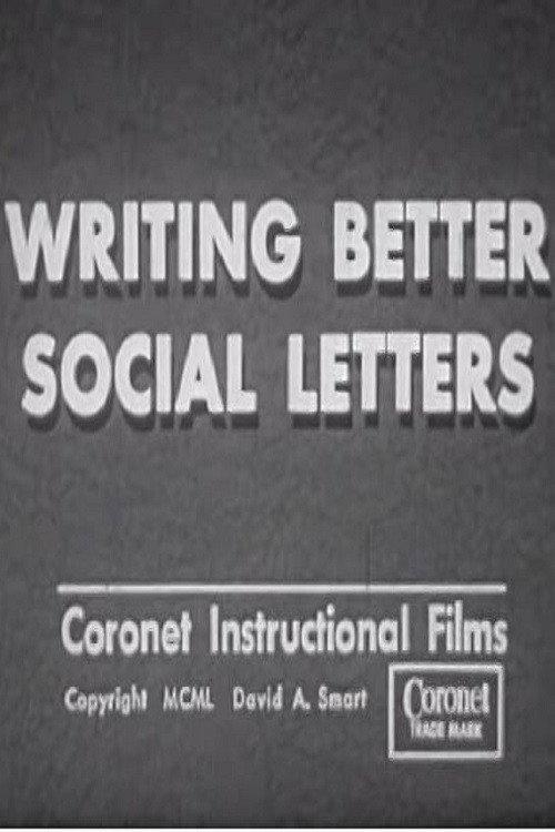 Writing Better Social Letters 1950 official movie poster